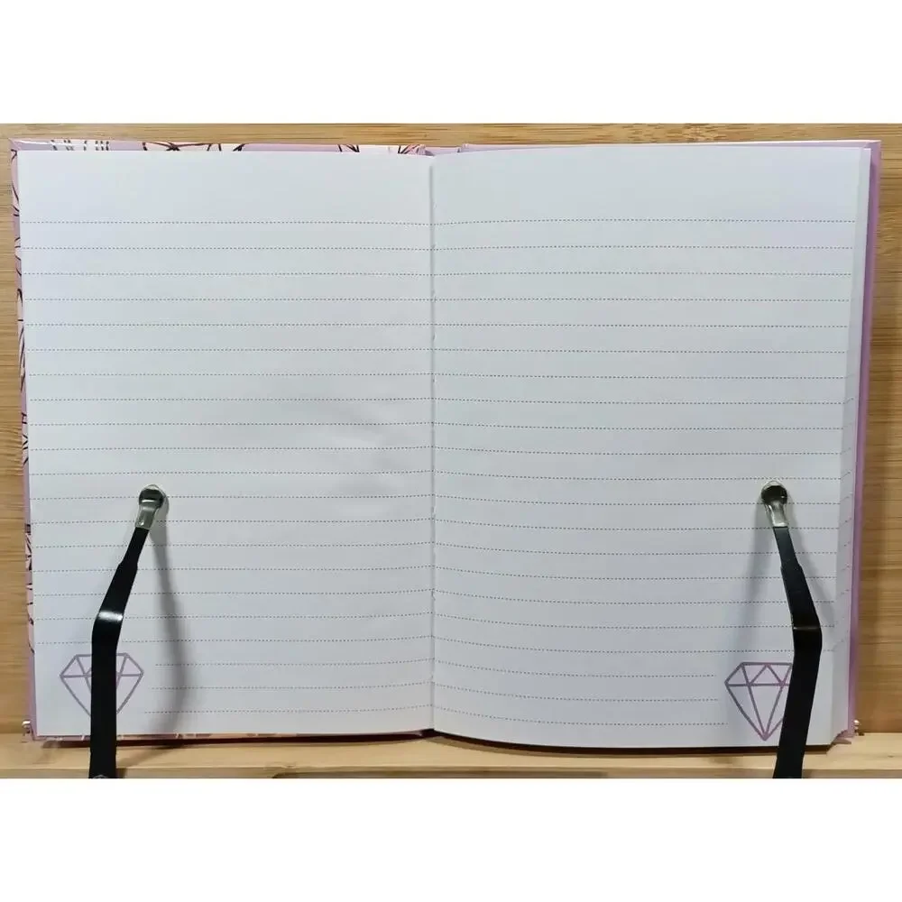 Sparkle LED Light-Up‎ Notebook with Diamond Design